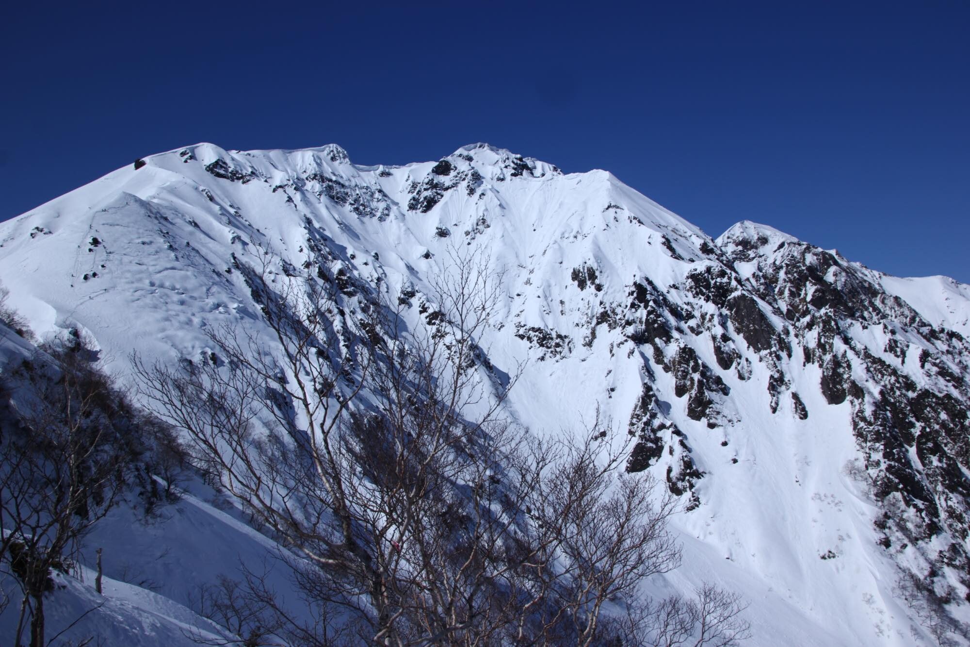 登山記 雪の谷川岳 日本三大急登 西黒尾根を登る ねぎだくブログ